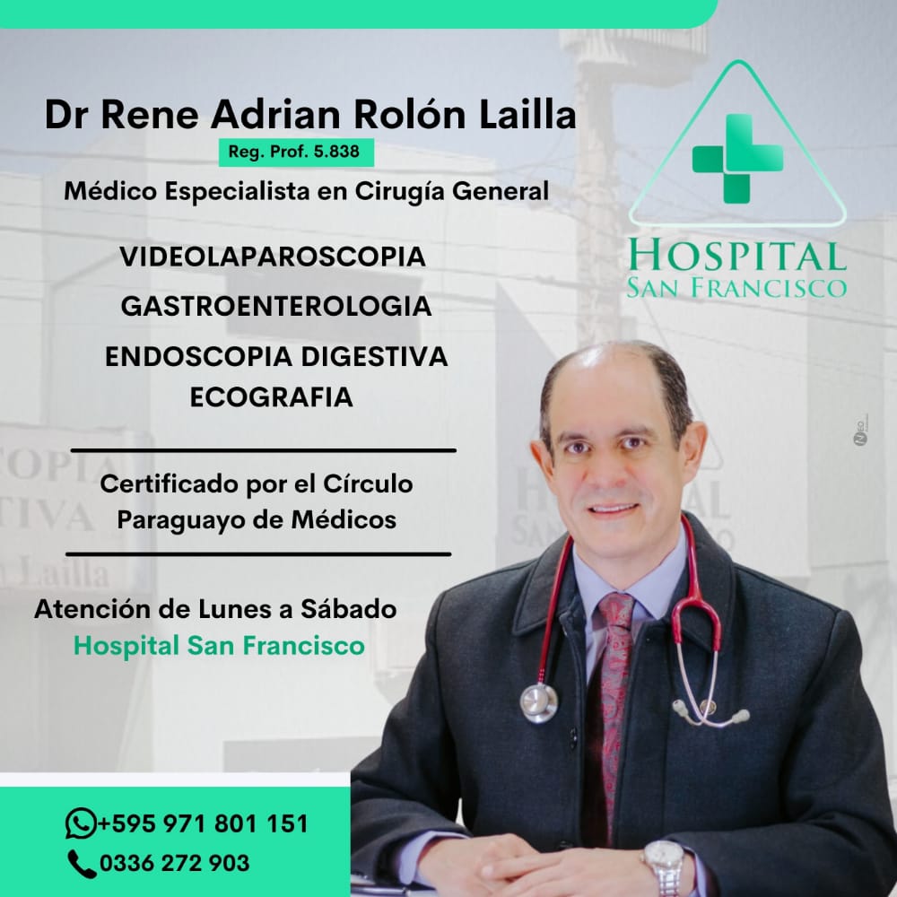Dr René Rolón - Gastroenterología